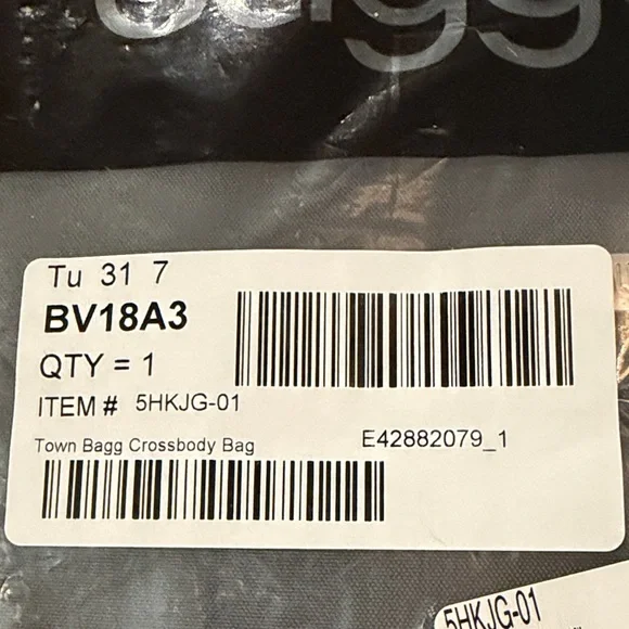 Baggallini Charcoal Town Bagg Crossbody Bag/NWT - Picture 7 of 12